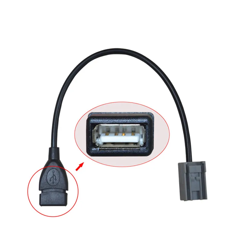 Auto USB Buchse Adapter Kabel Stecker für Honda Accord  CR-V 
